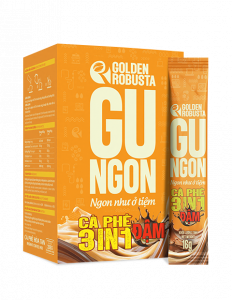 Golden Robusta Gu Ngon cà phê hòa tan 100% robusta