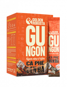 Golden Robusta Gu Ngon cà phê hòa tan 100% robusta